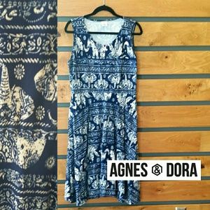 Agnes & Dora Angelou elephant dress w pockets!