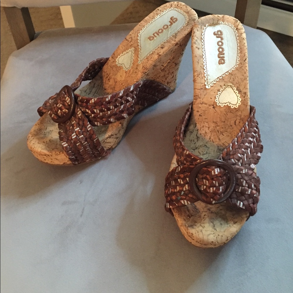 Cute wedge sandals!