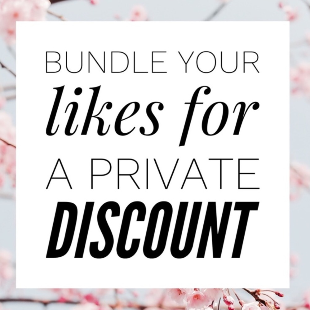 💚 Bundled likes = Discount! 💚