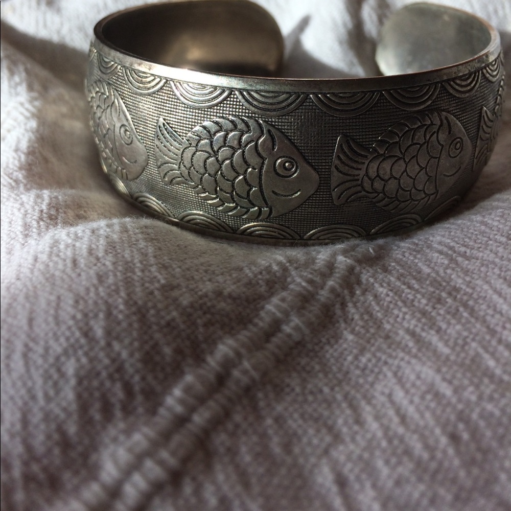 FREE with any purchase silver cuff bracelet