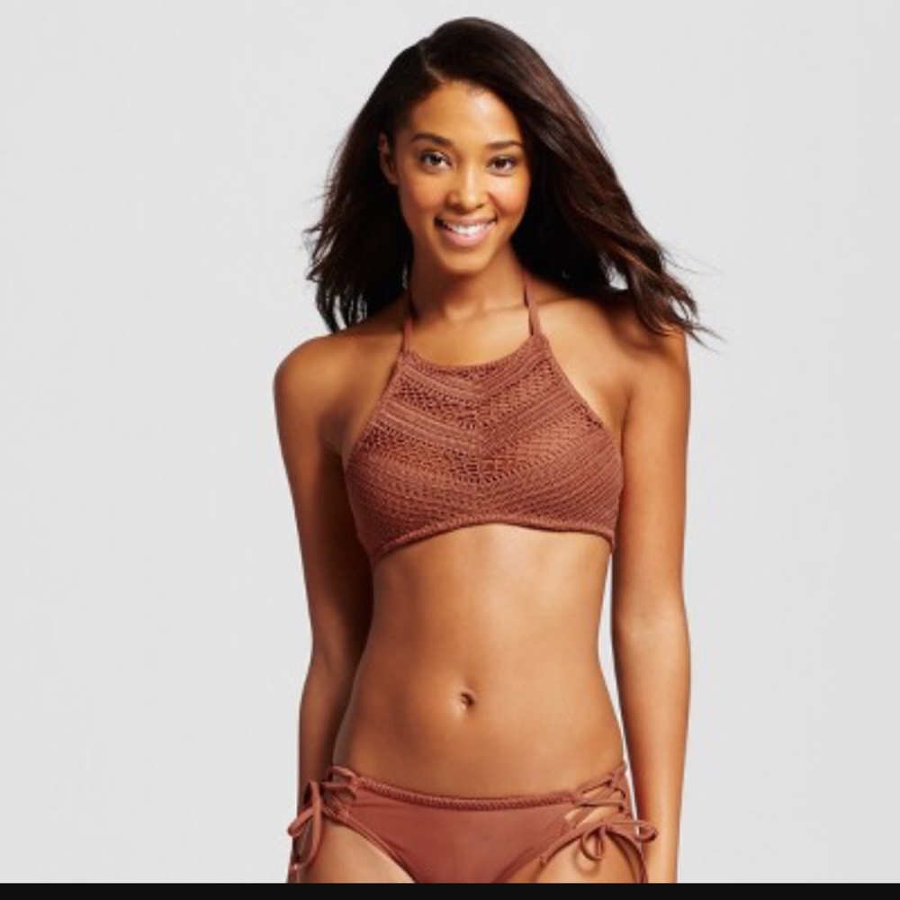 Tan swimsuit from target