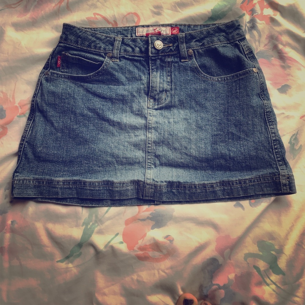 Blue jean skirt