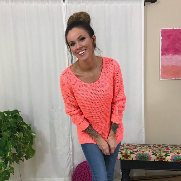 GAP Neon Knit sweater - Picture 2 of 8