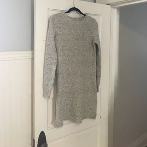 Madewell button-back sweater dress