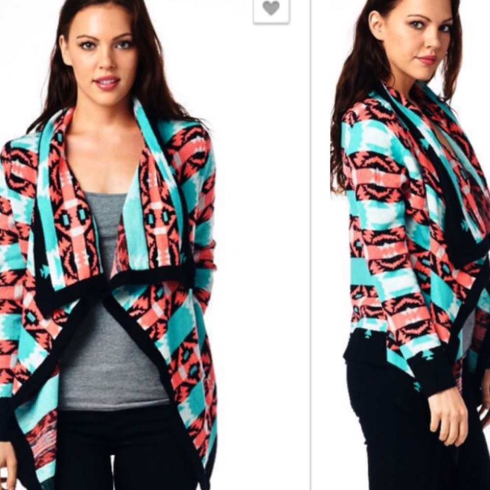 BEAUTIFUL AZTEC/TRIBAL PRINT CARDIGAN💗#004