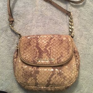 Snakes skin Michael Kors purse