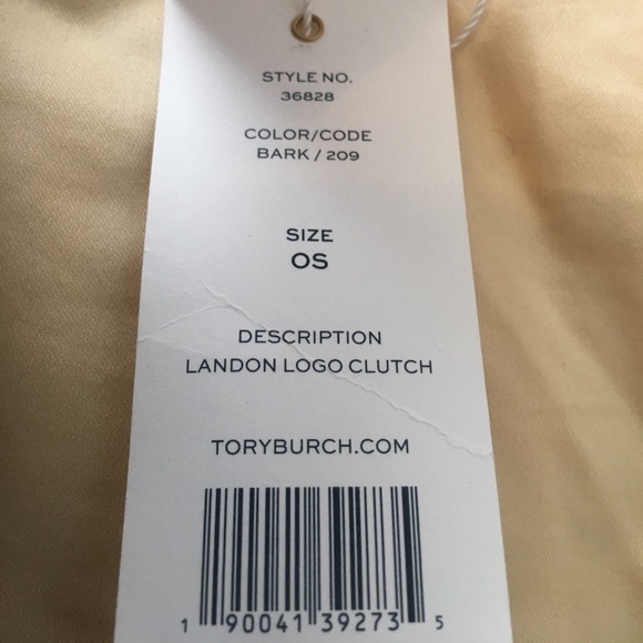 Tory Burch Landon Logo Clutch - Picture 2 of 3