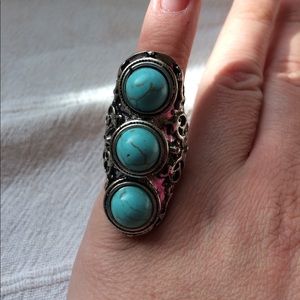 FREE with any purchase - turquoise ring