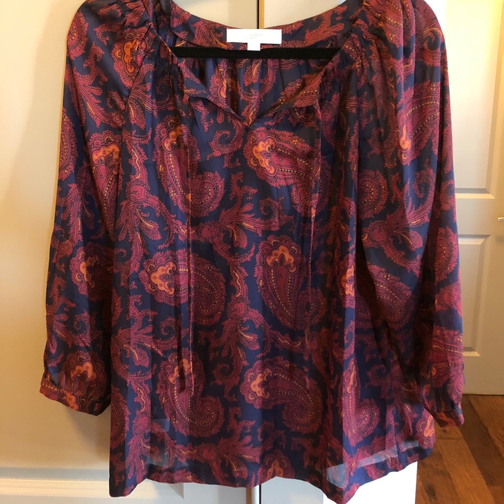 Loft blouse