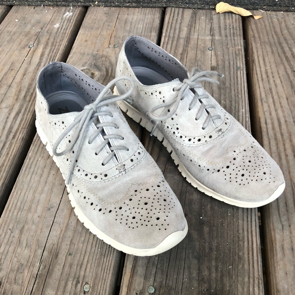 Cole Han | Zerogrand Wingtip Oxford in Grey
