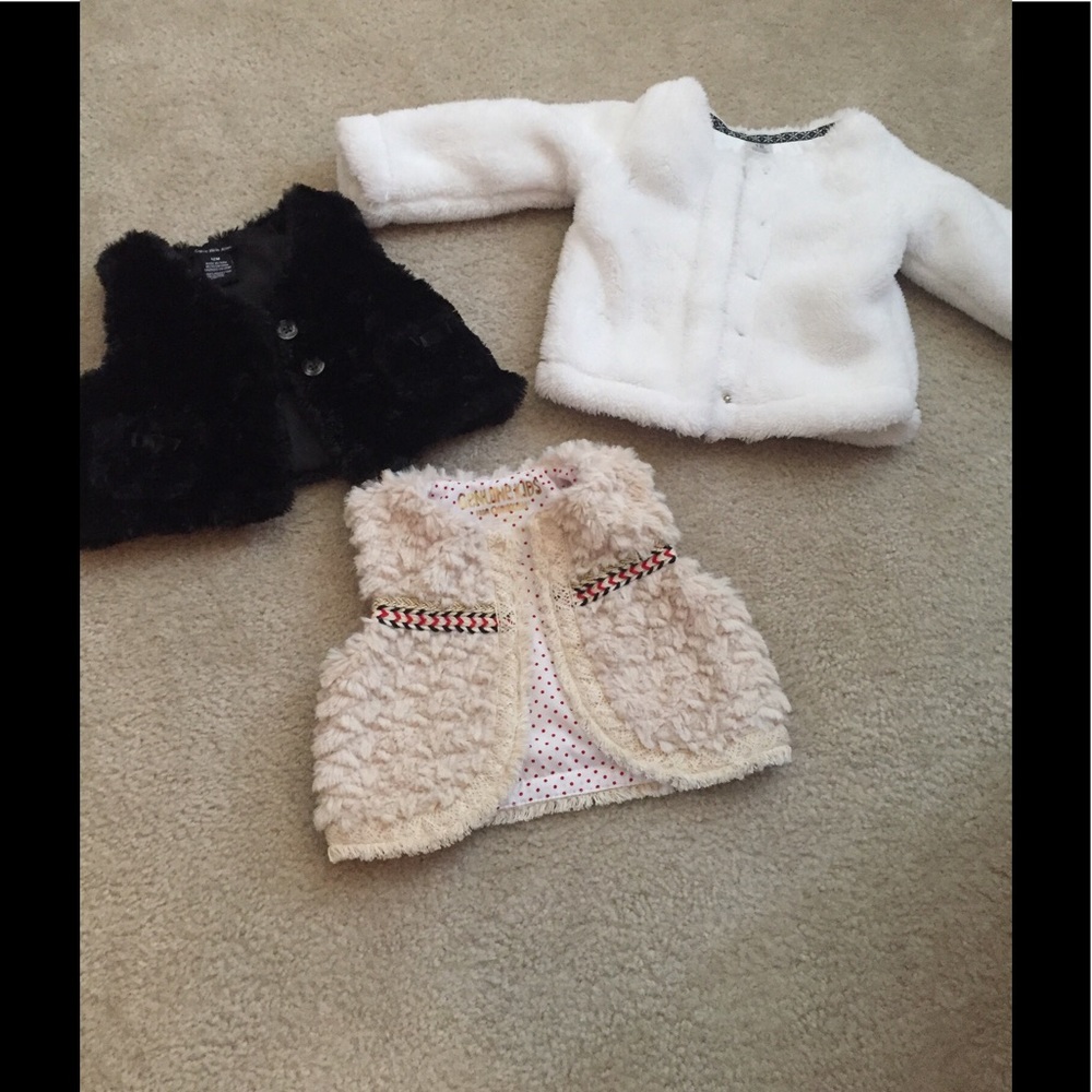 Little girl vests