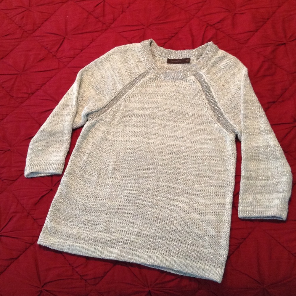 Limited silver sparkle sweater