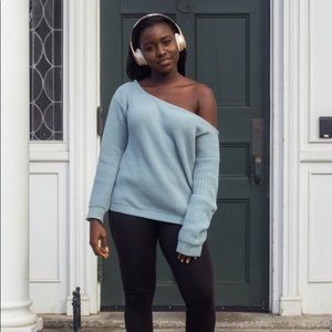 Missguided off shoulder sweater