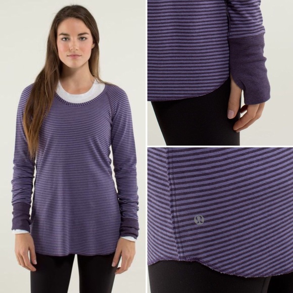 lululemon athletica Tops - LULULEMON Open Your Heart Reversible Long Sleeve