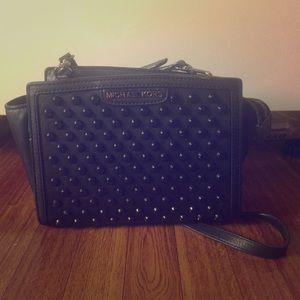 Michael Kors studded cross body bag