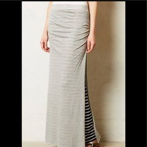 Saturday Sunday Split Stripe Maxi Skirt