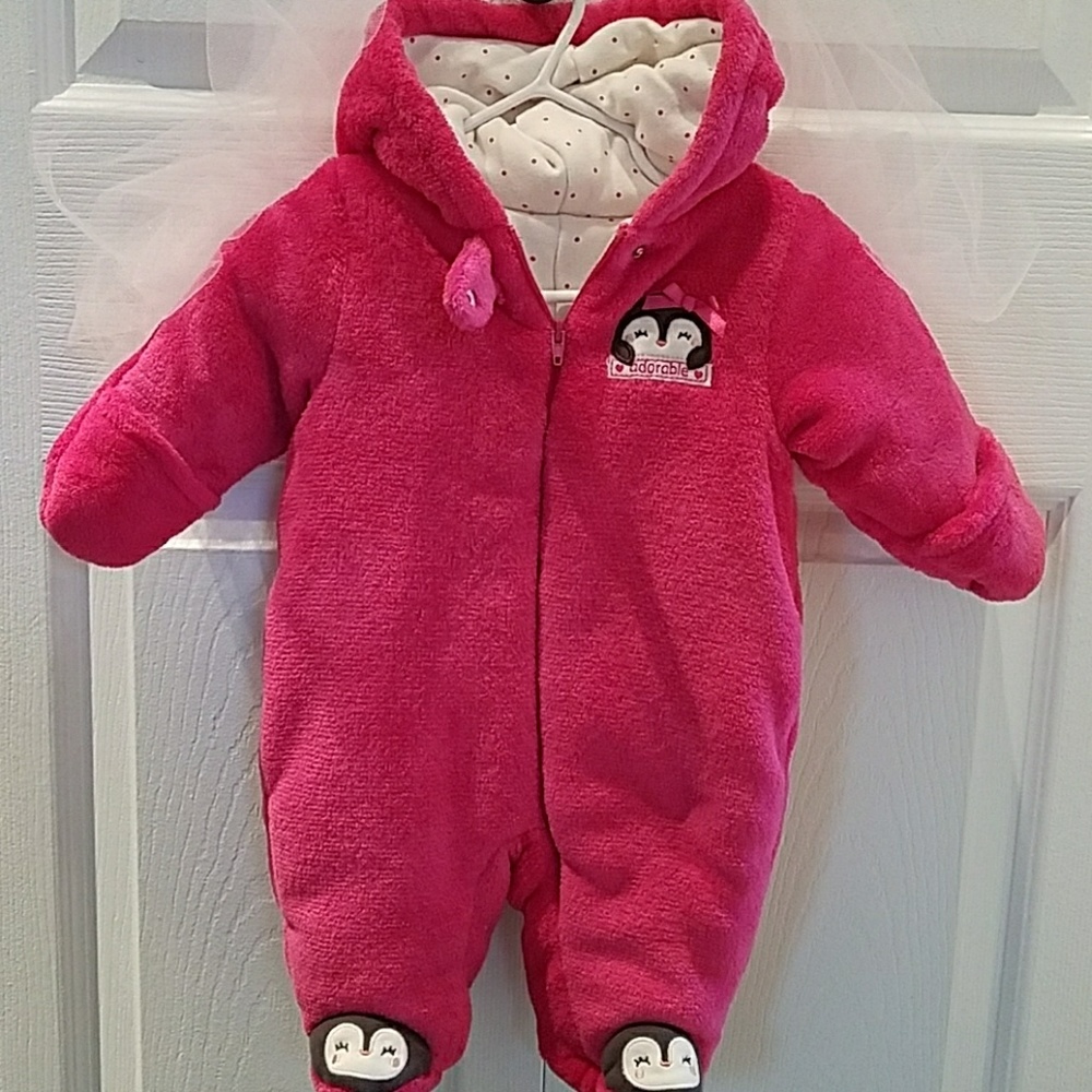 🔴Fuschia Baby Winter Suit