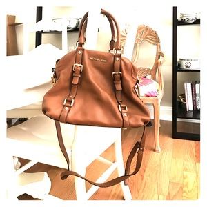 Michael Kors Genuine Leather Satchel