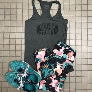 Like new “Happy Hour” Workout Tank