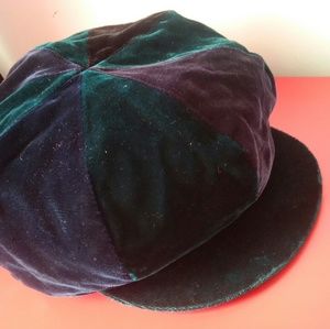 Velvet hat by Hatterdashery