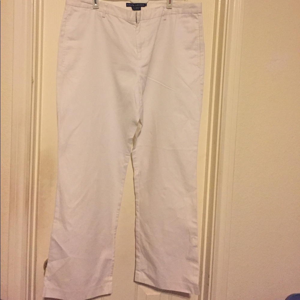 Winter white pants