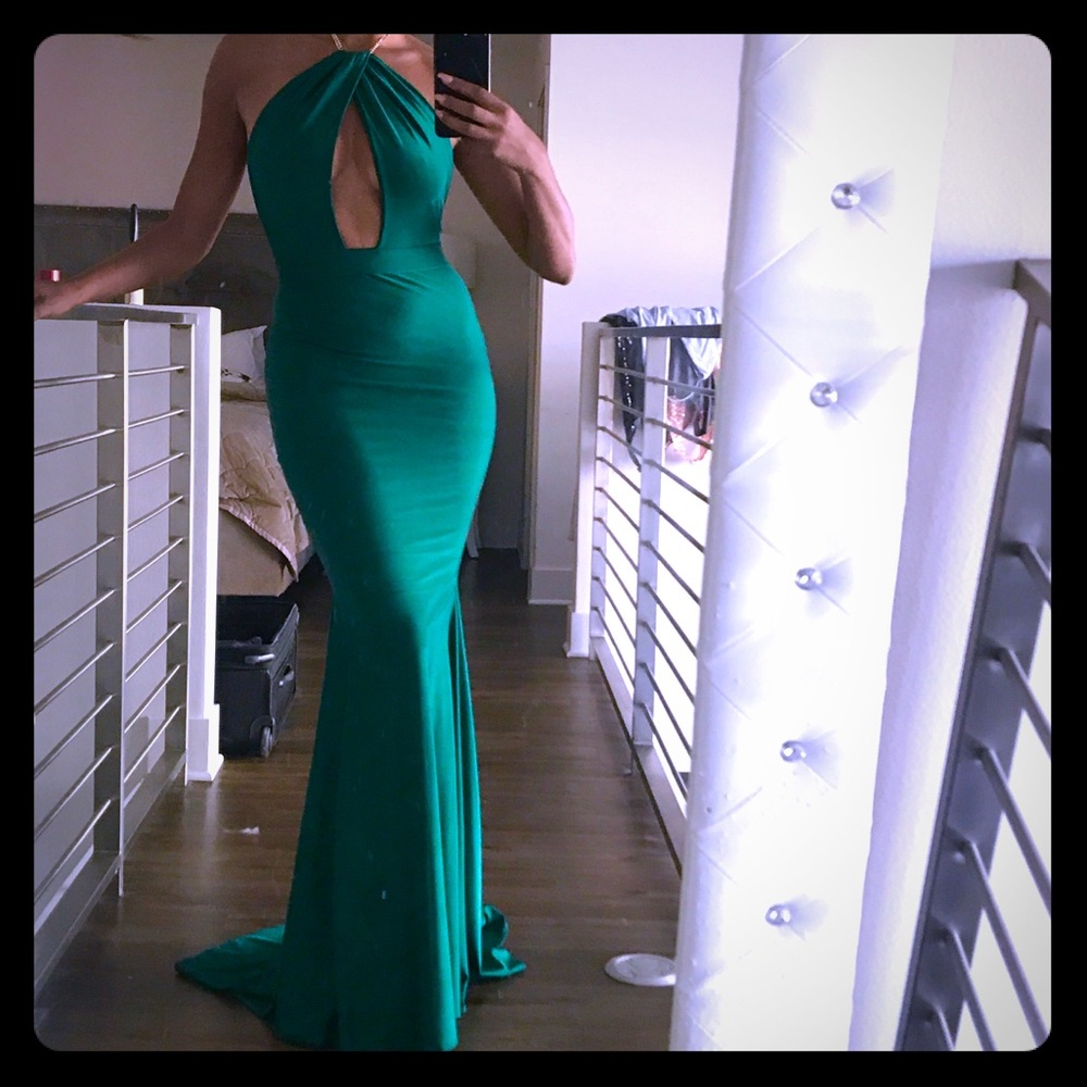 Green gown