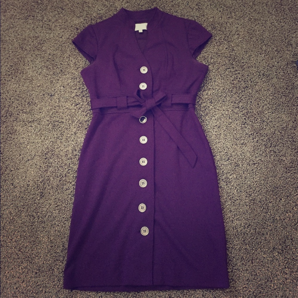 Eggplant Purple Dress Size 6P