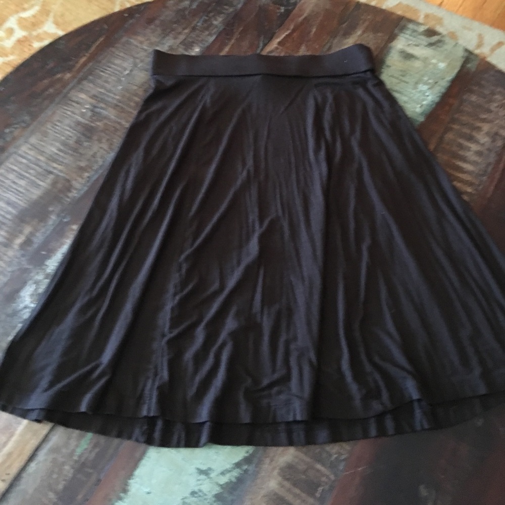 Brown skirt