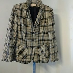 Pendleton wool plaid jacket