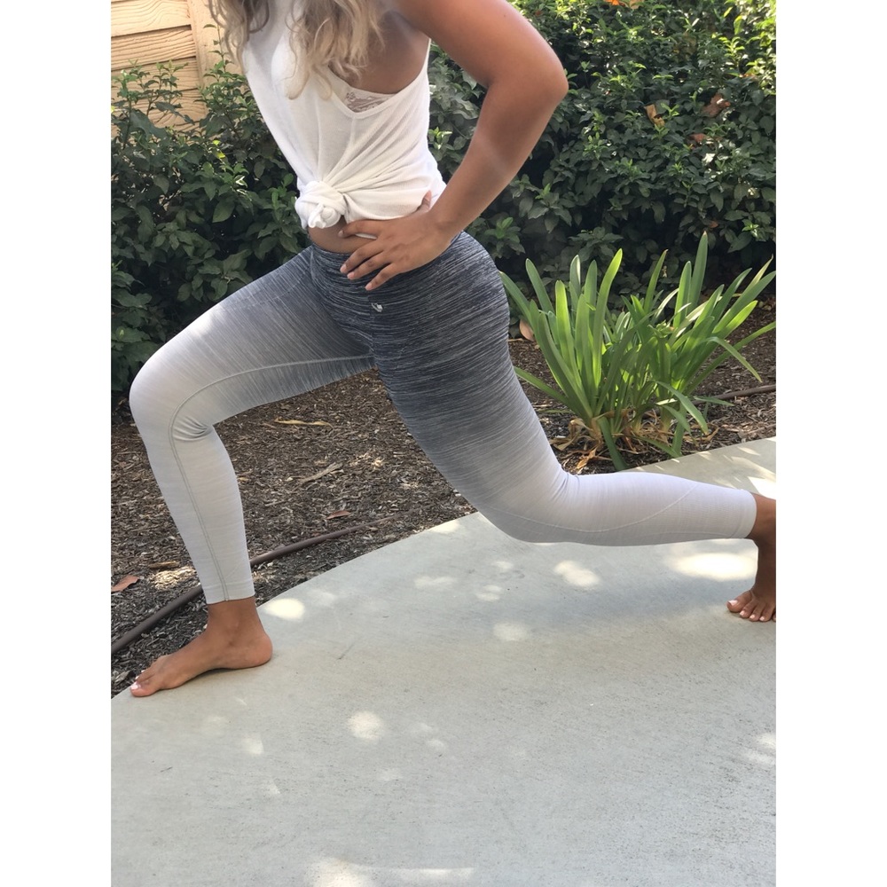 Ombré Grey Yoga Pants