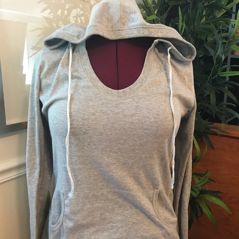 Grey Hooded Sweater