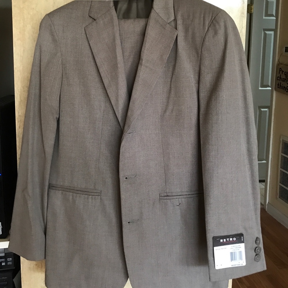 THREE Two piece suits size 10. 14 and  18.