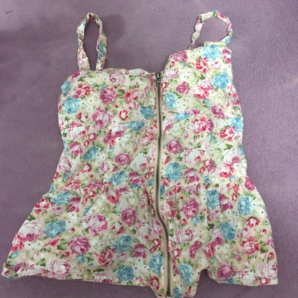 Love culture peplum top