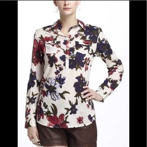 Anthropologie In Bloom Blouse