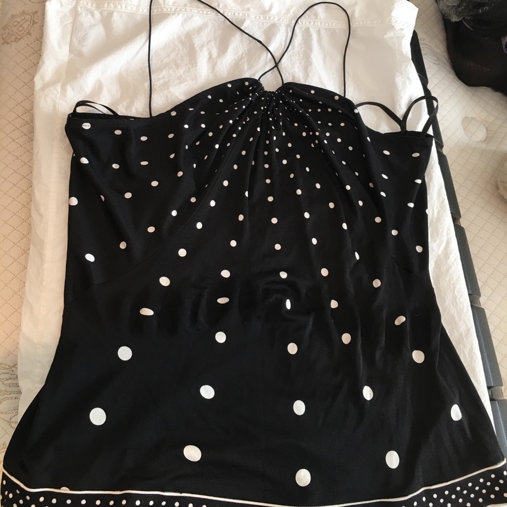 Elie Tahari Amazing Silk Top Large