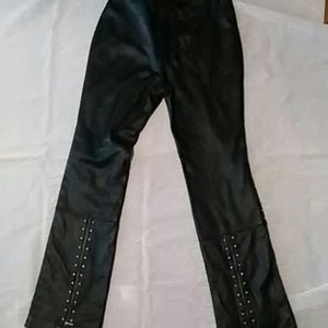 Leather Harley Davidson pants