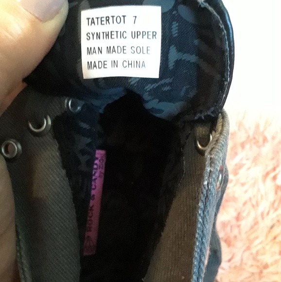 Tatertot Black Sneakers - Picture 4 of 4