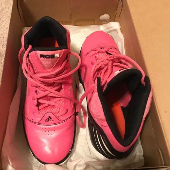 Derrick rose breast cancer basketball shoes - Picture 2 of 2