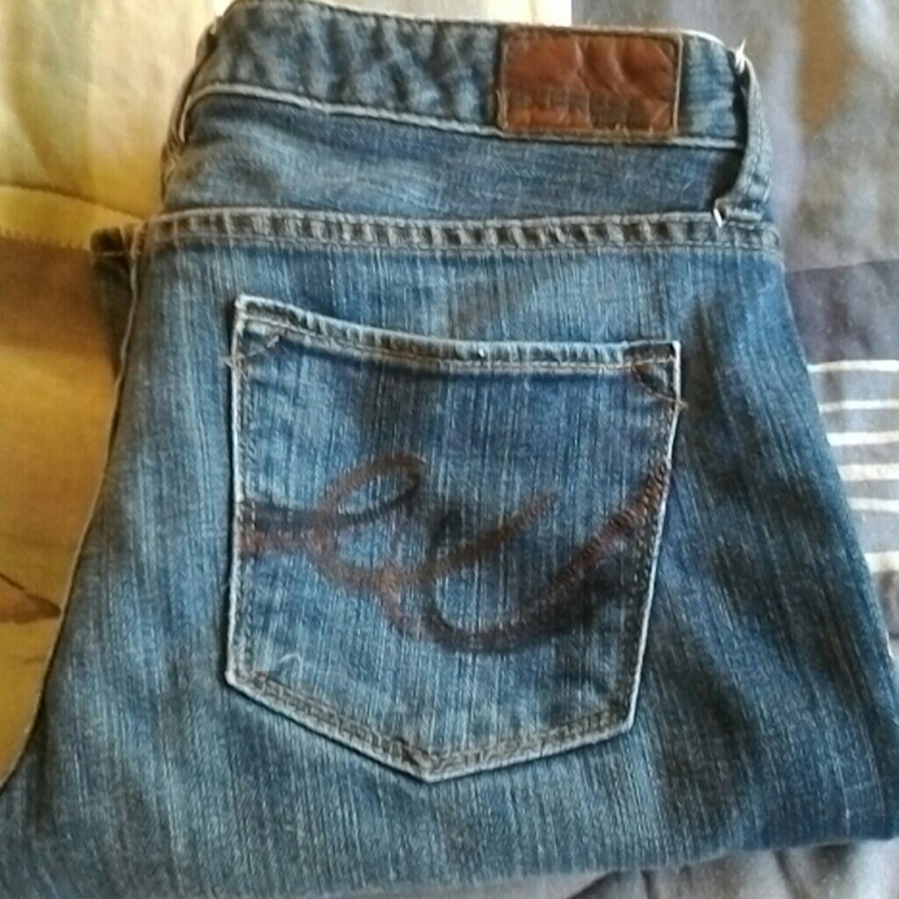 Express Stella Bootcut Jeans