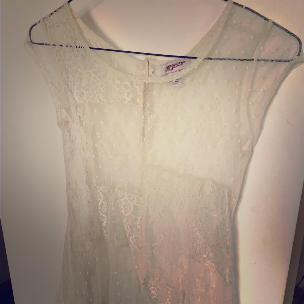 All over lace top