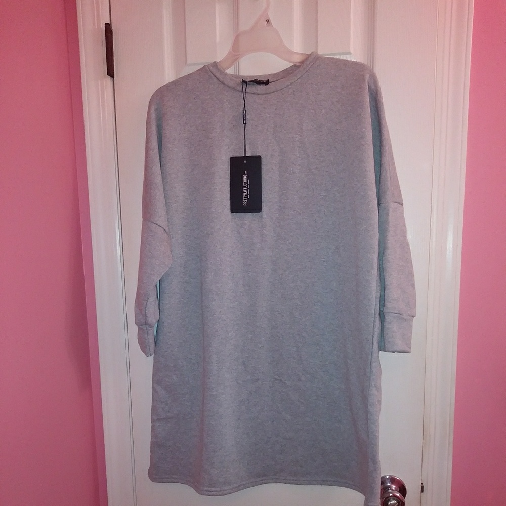 ❤ Gray Sweater Dress ❤