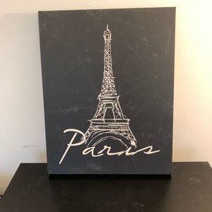 Eiffle tower wall decor