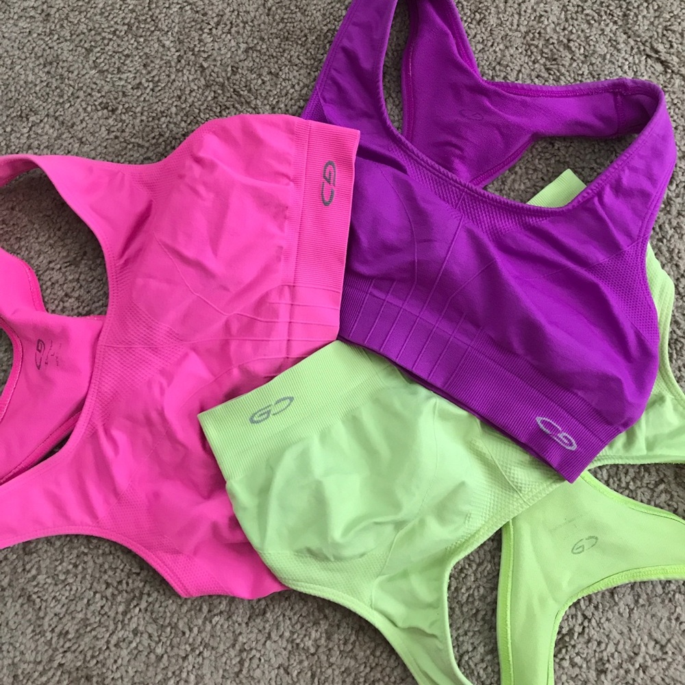 Neon Sports Bras 3 Bundle