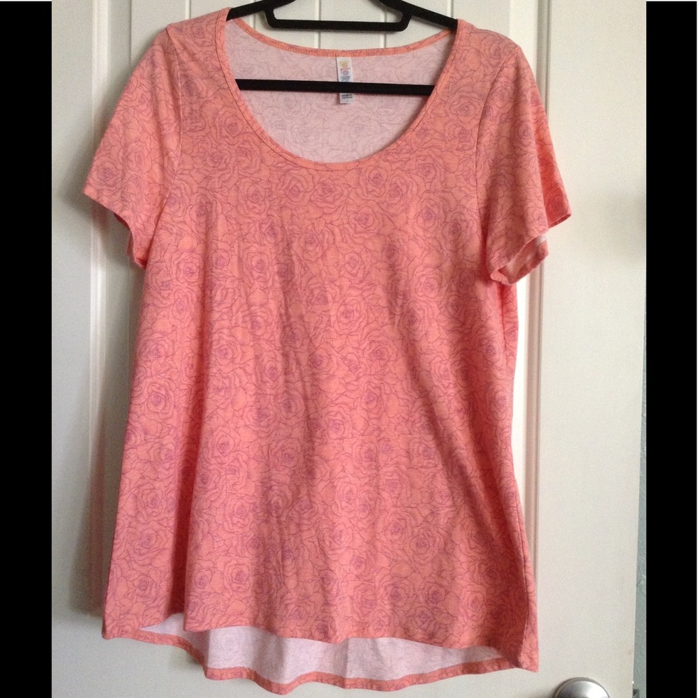 Rose Print LuLaRoe Classic