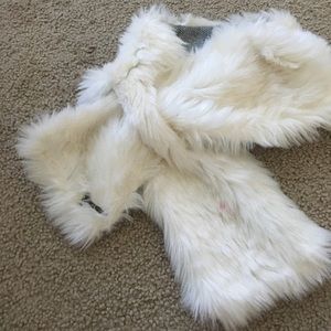 Flaux fur scarf