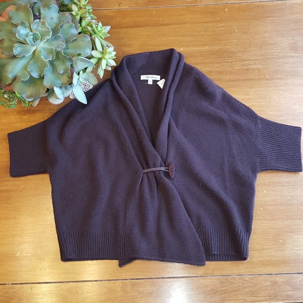 Beth Bowley cashmere elbow sleeve cardigan