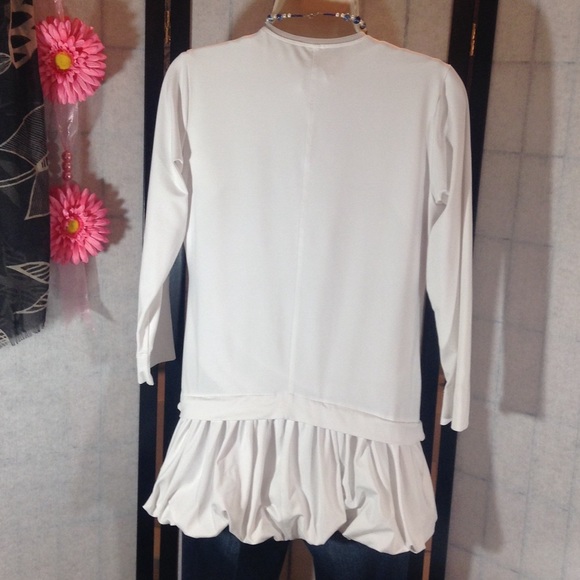 Jane Darling white stretch jacket - Picture 3 of 6