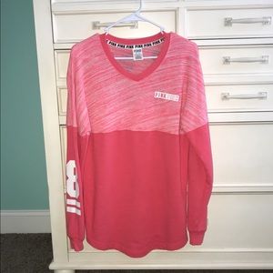 VS PINK LONG SLEEVE SHIRT