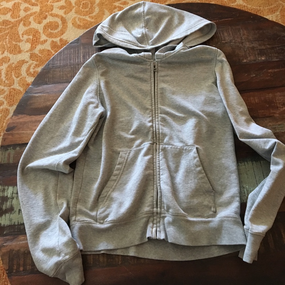 Grey hoodie