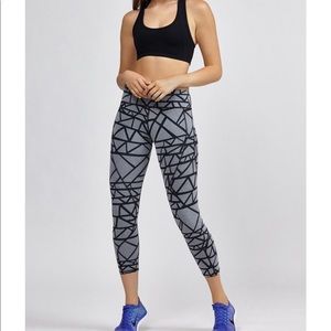 Vimmia Lattice Wave Capris Heather Grey size XS